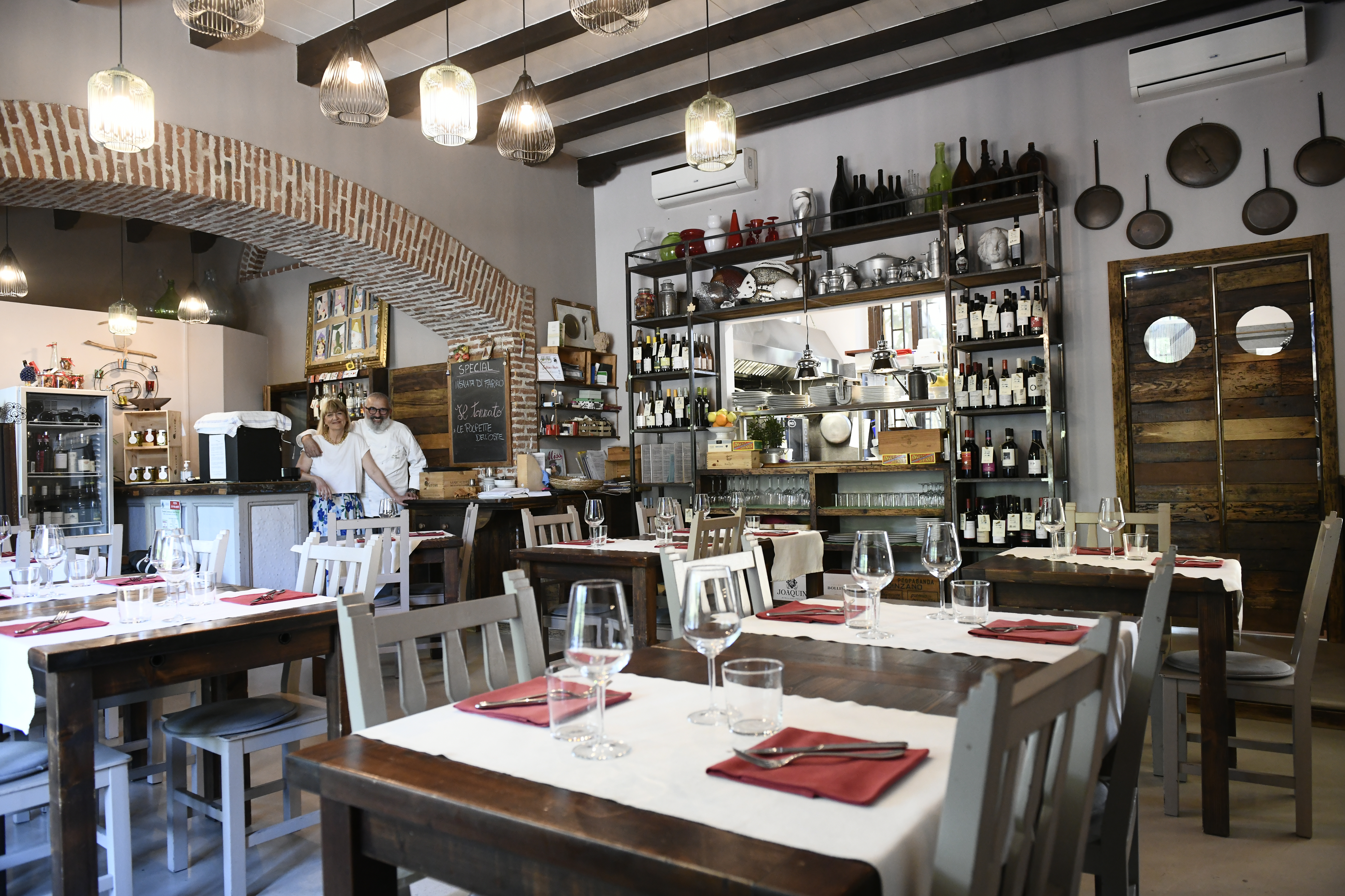 Esterno dell'Osteria Visconti